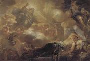 Luca  Giordano Solomon's Dream oil painting